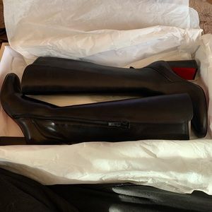 Christian Louboutin kronobotte stretch tall boots